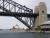 Sydney harbour bridge avec l'Opéra en arrière plan
